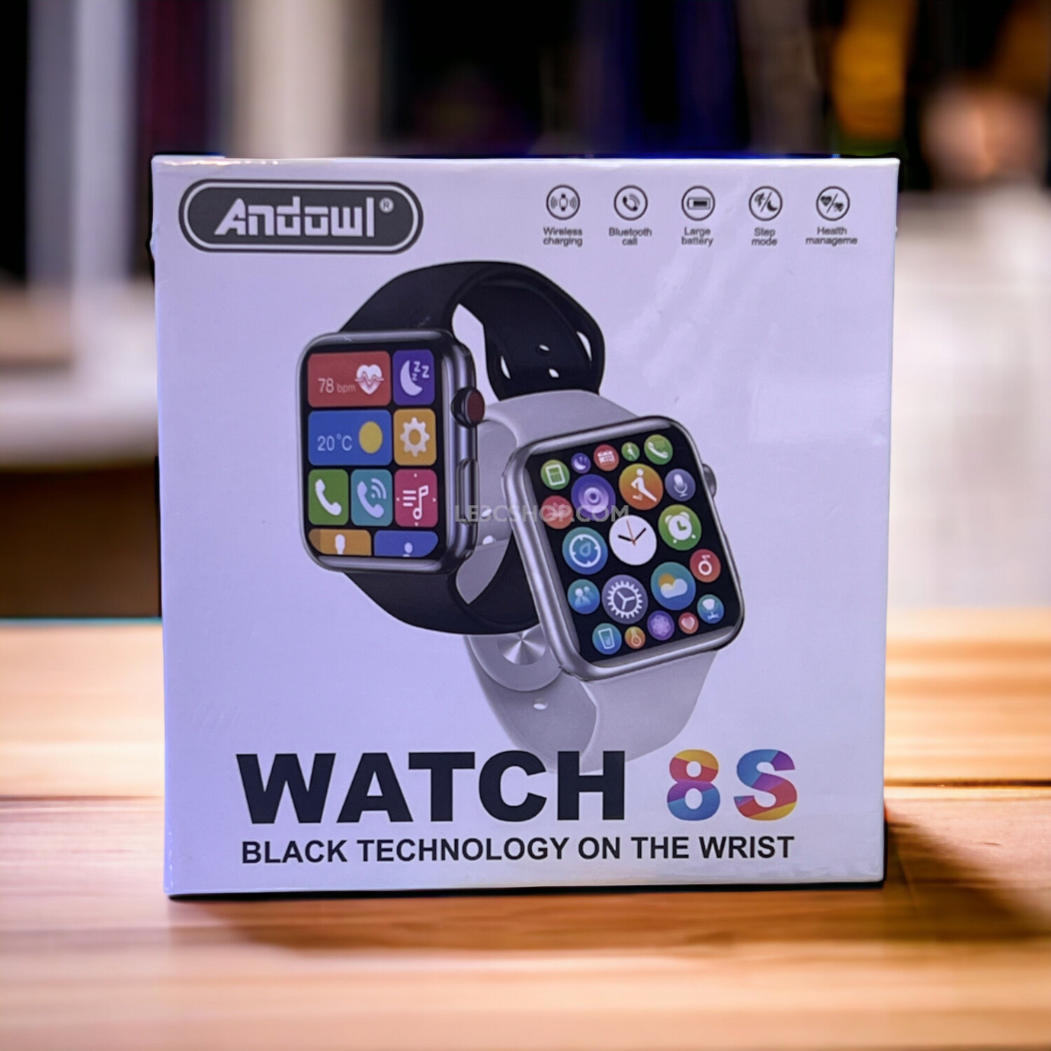 Smartwatch 8s Andowl: Il Tuo Compagno Fitness e di Connessione
