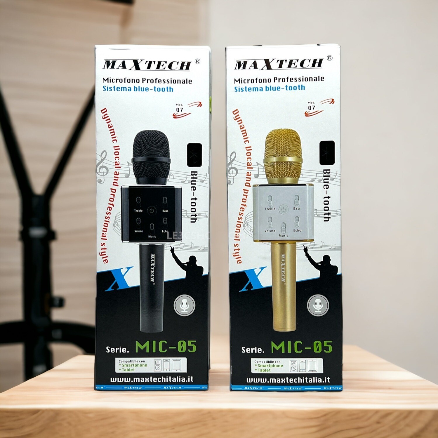 Canta Senza Limiti con il Microfono Bluetooth Karaoke di Maxtech!