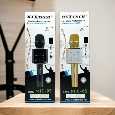 Canta Senza Limiti con il Microfono Bluetooth Karaoke di Maxtech!
