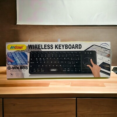 Andowl Q-WK808: Tastiera Wireless con Touchpad.