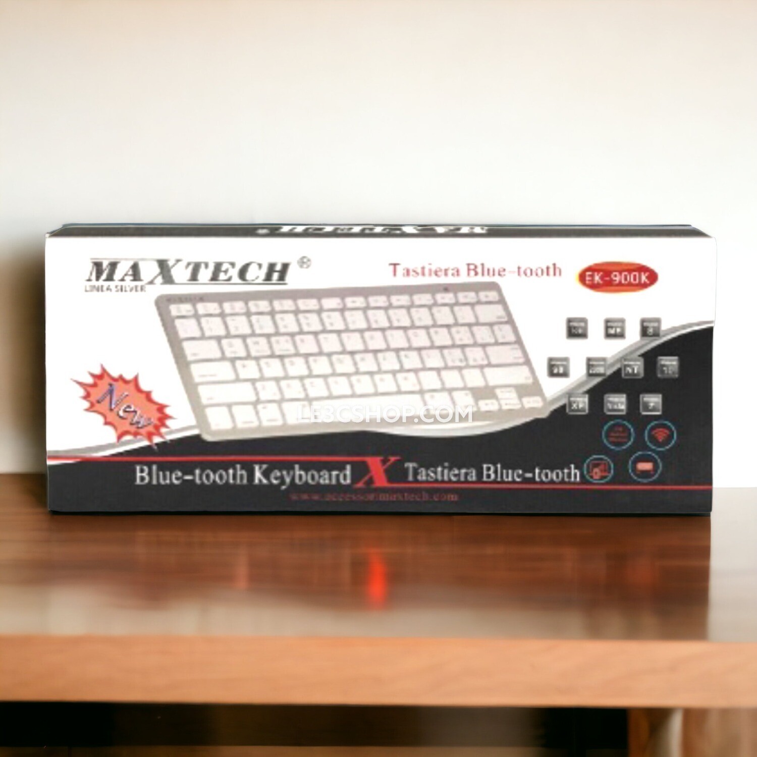 Tastiera Bluetooth Maxtech - Perfetta per Mac e MacBook.