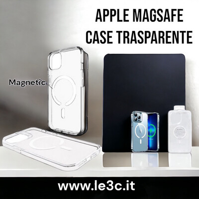 Cover MagSafe trasparente per iPhone.