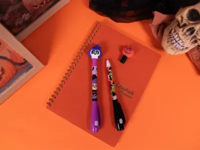 Mystery Pen Spooky Scribble: Rivela i Messaggi Segreti con Stile halloween.