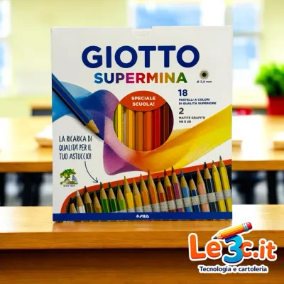 Pastelli Giotto Supermina – Qualità e Creatività per Ogni Disegno