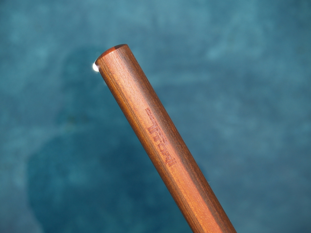 Jo-Hardwood Staff - Round, Laminated Ipe/Jatoba/Ipe OR Ipe/Bubinga/Ipe- 50-1/8&quot;