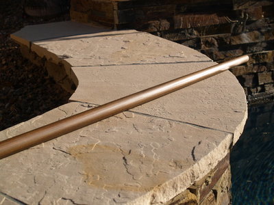 Bo-Hardwood Staff, Round, TAPERED