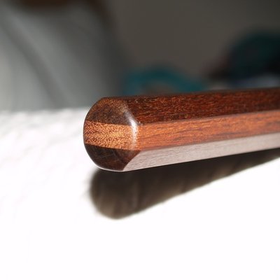 Bo-Hardwood Staff, Octagonal, Laminated Ipe/Center Wood/Ipe