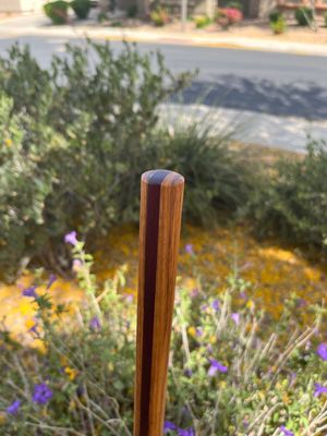 READY-TO-SHIP   Jo in Hickory and Purpleheart- 50-1/8&quot;