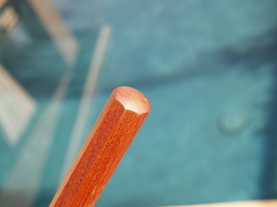 Jo-Hardwood Staff, Octagonal, Solid Wood