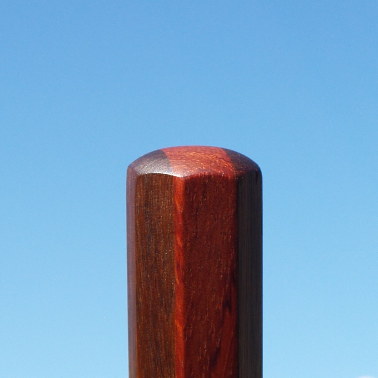 Jo-Hardwood Staff, Octagonal, Laminated in layers