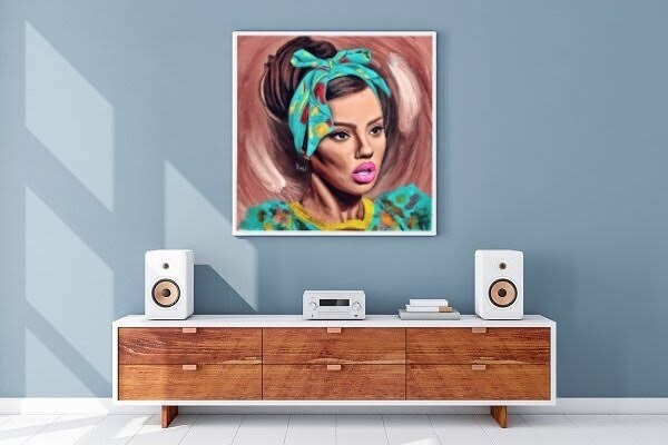 DIGITAL PORTRAIT PAINTING WITH BRUSHES