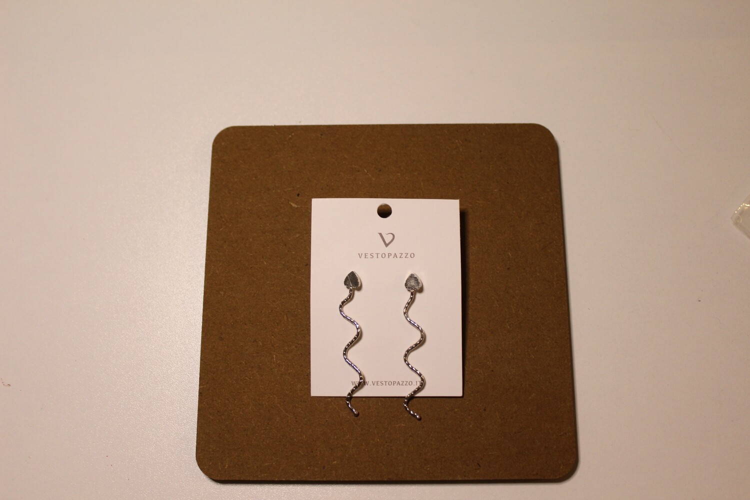Orecchini serpente cuore Vestopazzo