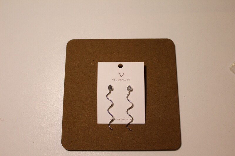 Orecchini serpente cuore Vestopazzo