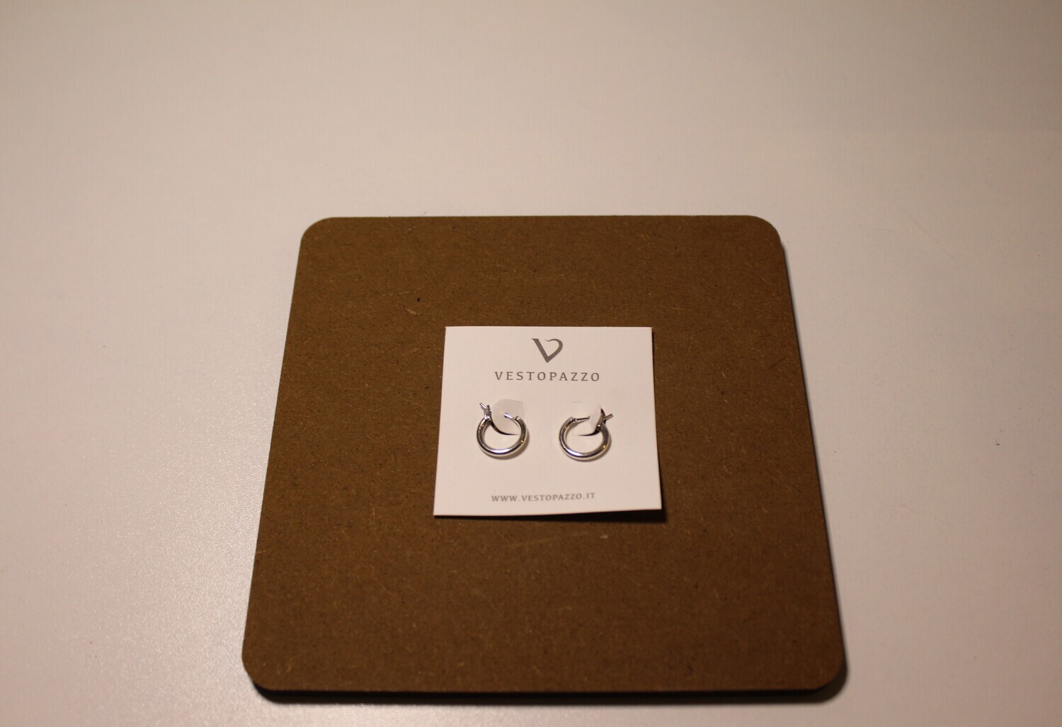 Orecchini mini cerchi Vestopazzo