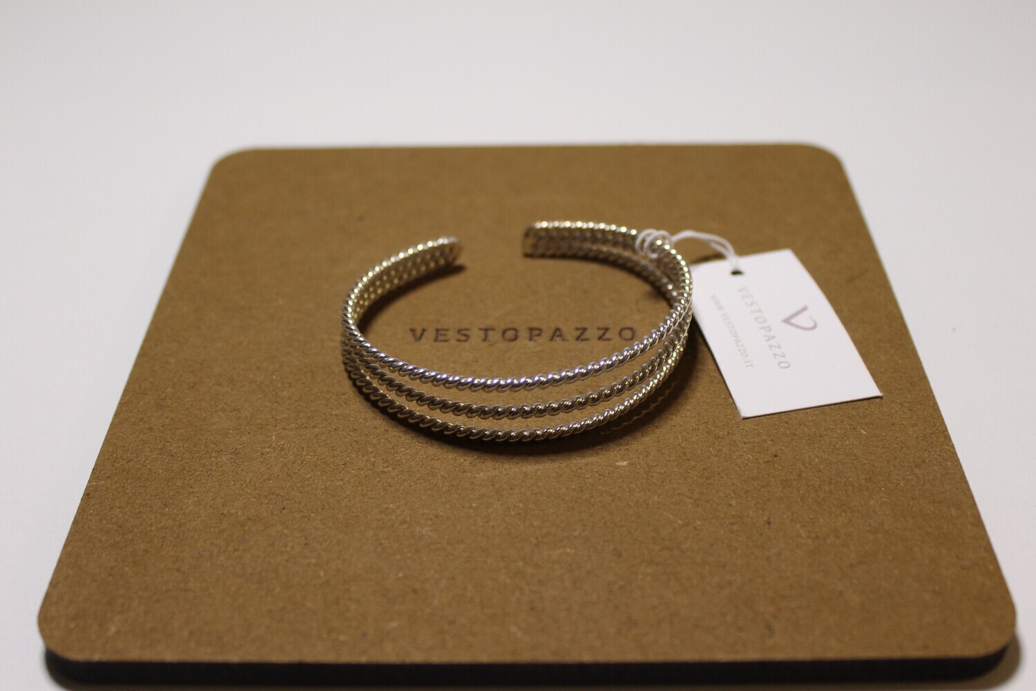 Bangle aperto 3 torchon Vestopazzo