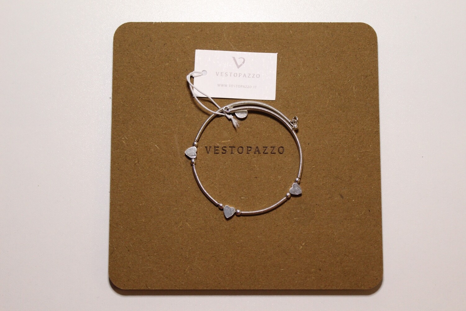 Bracciale 3 cuori Vestopazzo