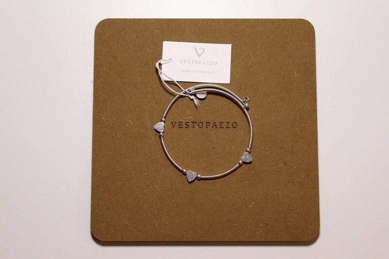 Bracciale 3 cuori Vestopazzo