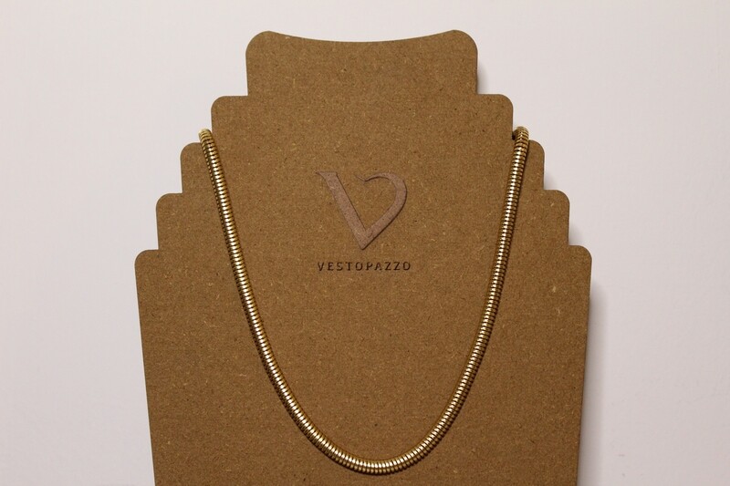 Collana serpente tondo Vestopazzo