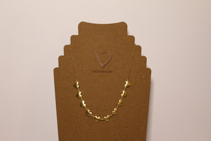 Collana 10 cuori Vestopazzo