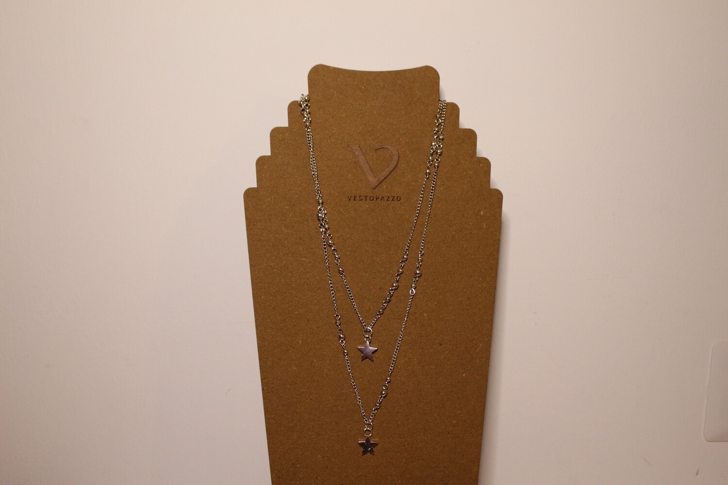 Collana 2 catene stelle Vestopazzo