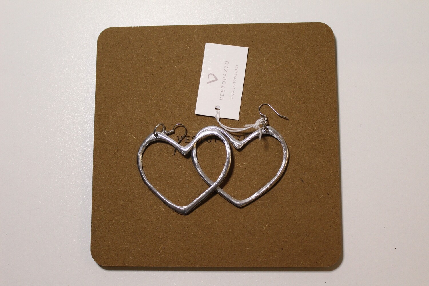 Orecchini cuore GM Vestopazzo