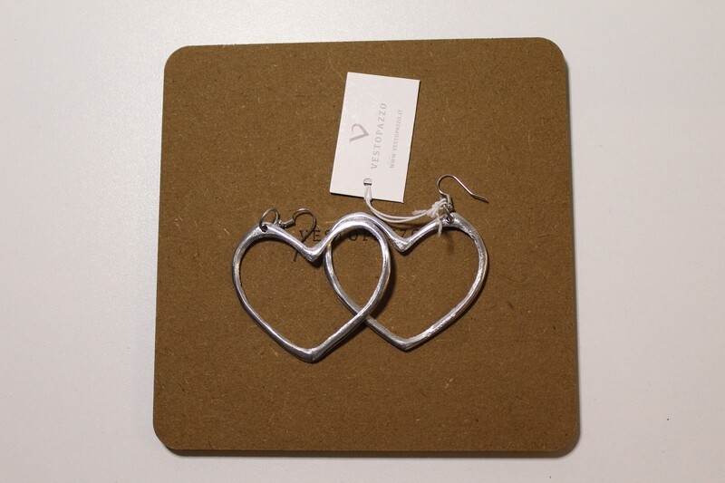 Orecchini cuore GM Vestopazzo