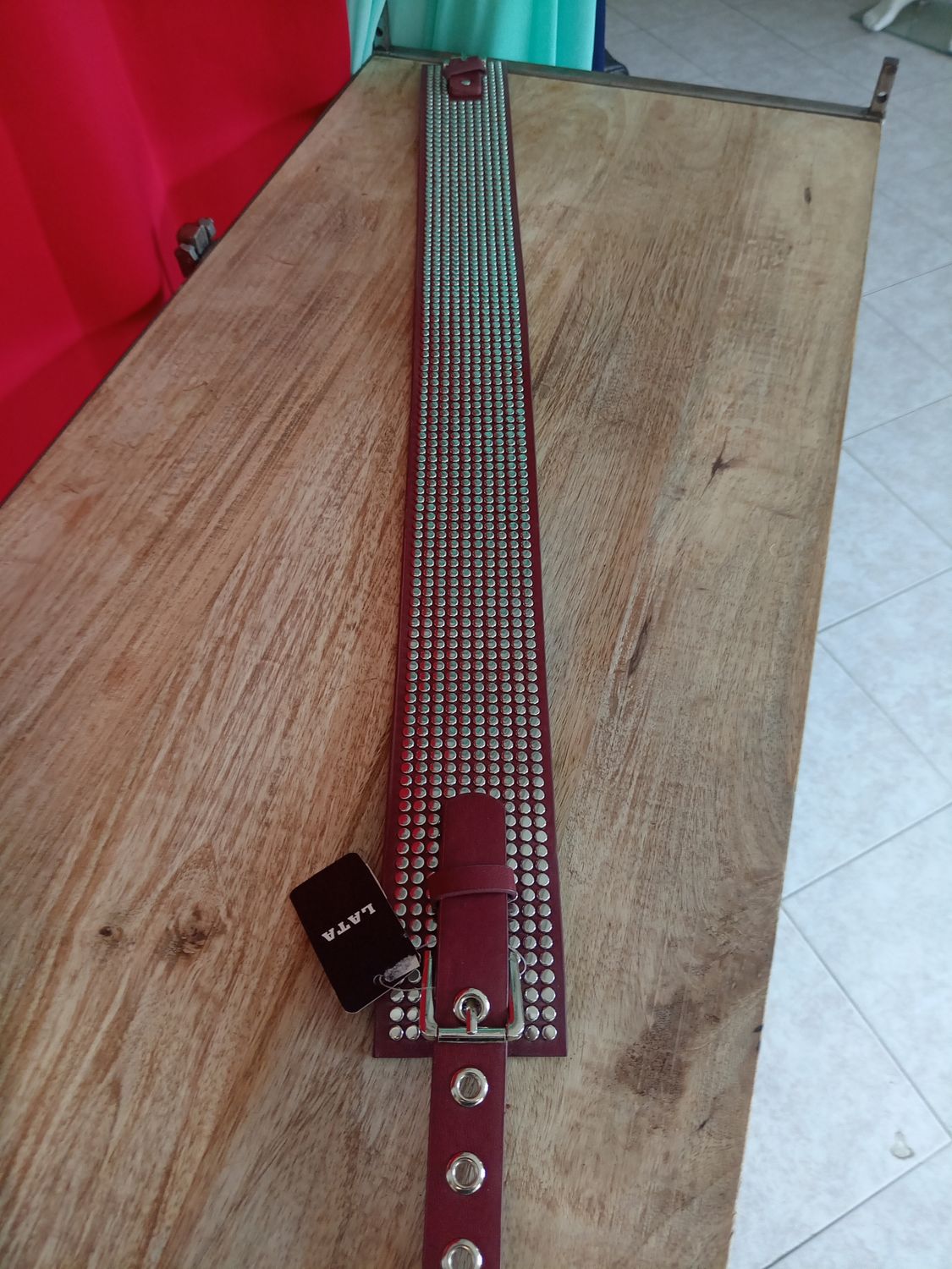 Cintura borchie