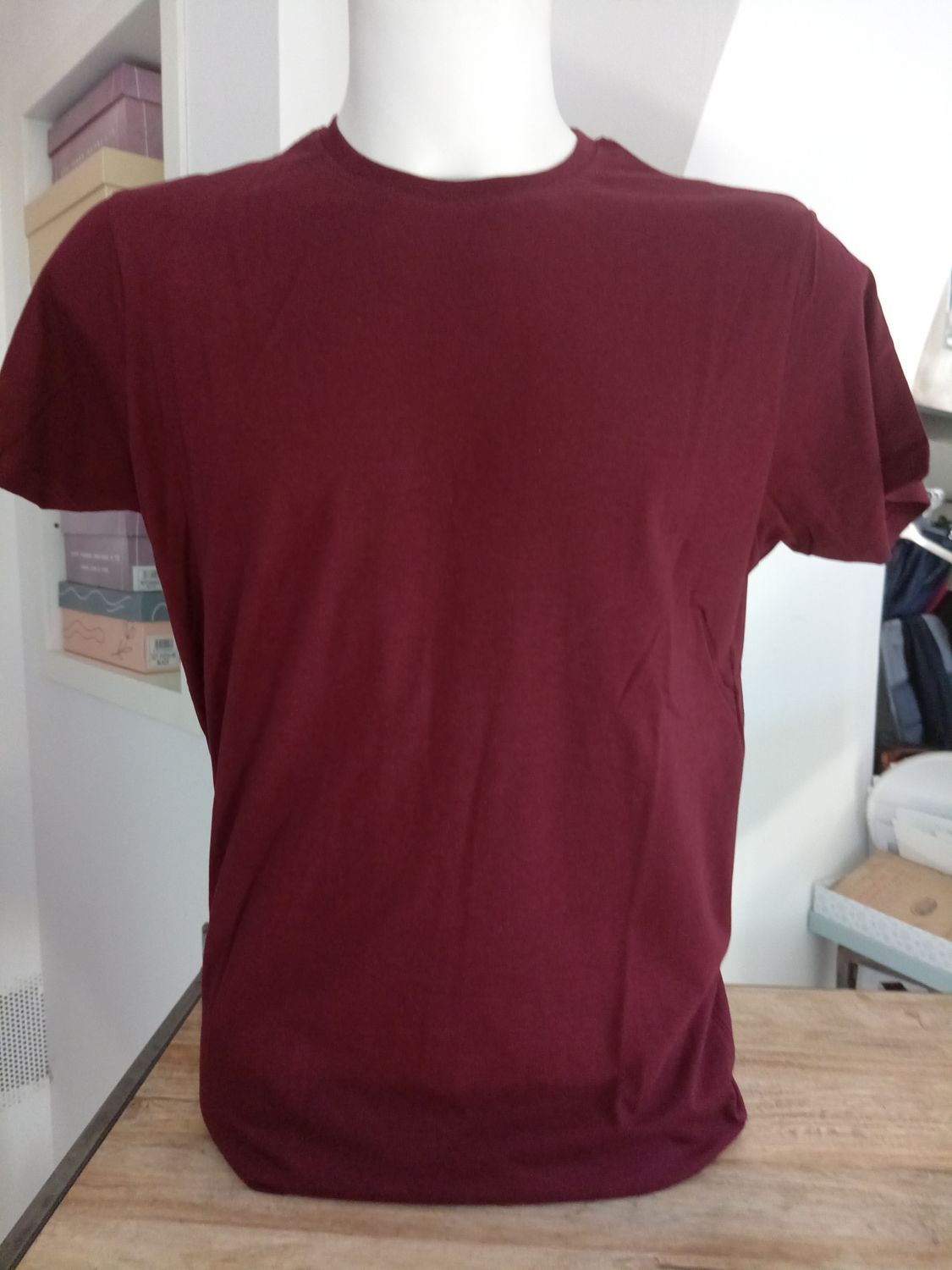 TSHIRT BORDO