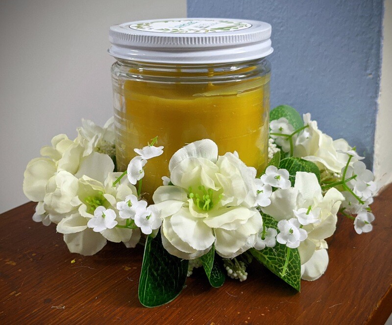 White Cherry Blossom Candle