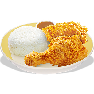 2 PC AYAM GORENG