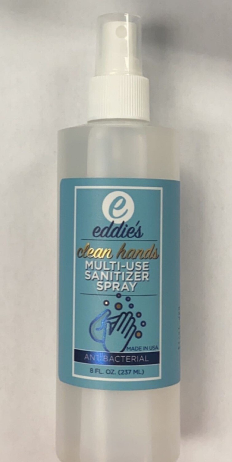Eddie's Clean Hands Multi-Use Sanitizer Spray