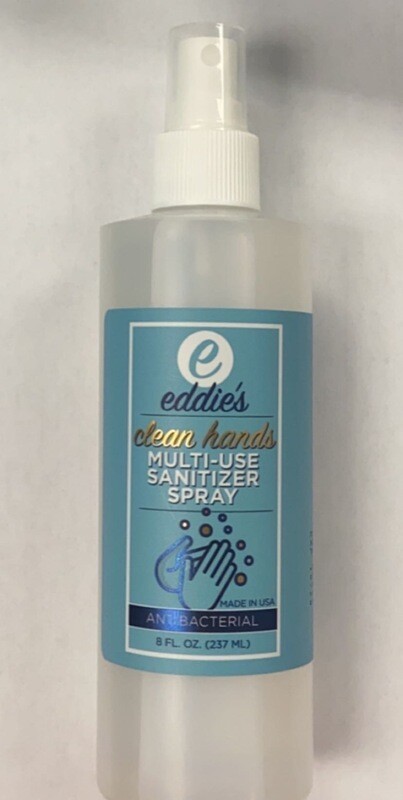 Eddie&#39;s Clean Hands Multi-Use Sanitizer Spray