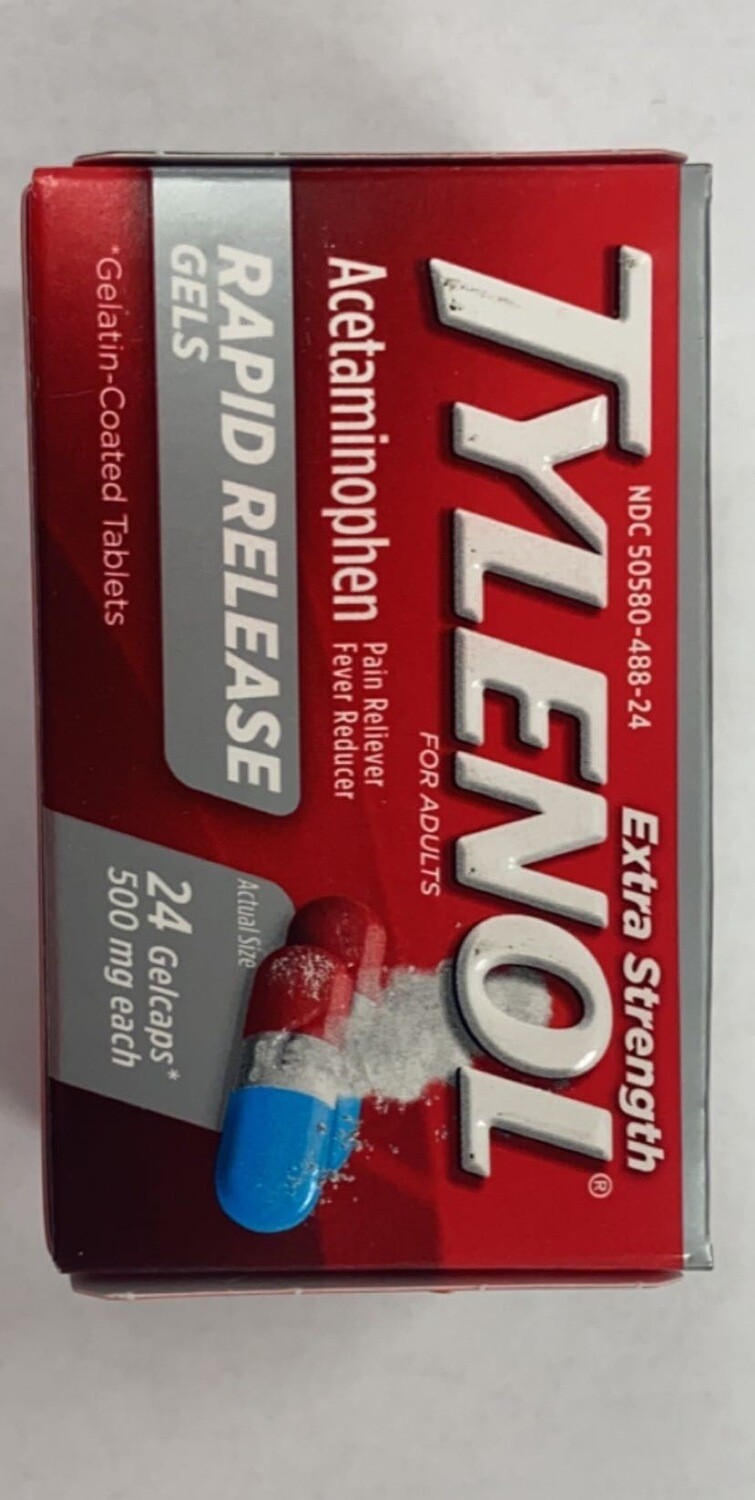 Extra Strength Tylenol For Adults