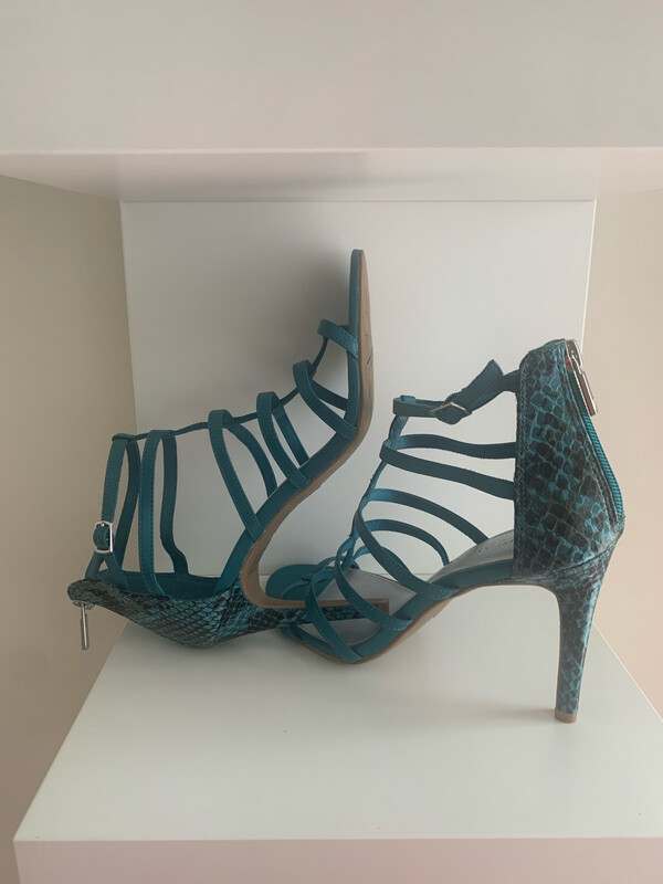 Blue &amp; Black Snake Print 9