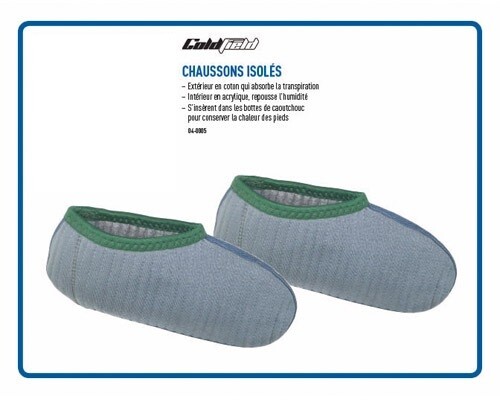 COLDFIELD CHAUSSONS ISOLÉS  (8-9)