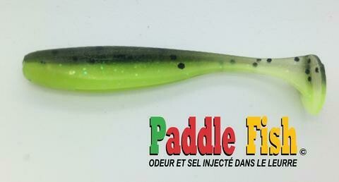 PADDLE FISH MINI LEURRE 2.5po VERT CHARTREUSE