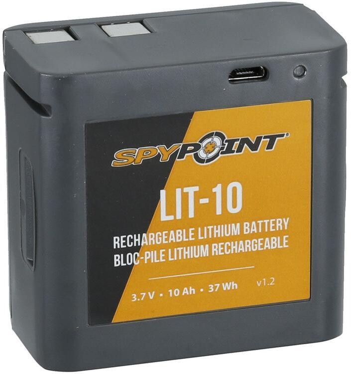 SPYPOINT BLOC-PILE LITHIUM RECHARGEABLE 3.7V  LIT-10