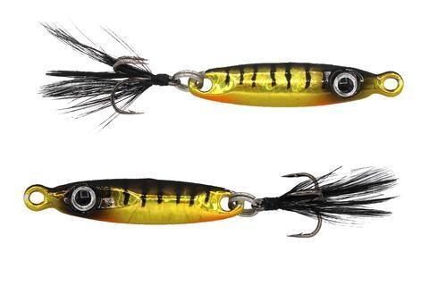 EUROTACKLE T-FLASHER 1/4OZ YELLOW PERCH