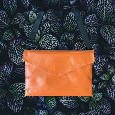 Clutch Blache Stripes Orange matt