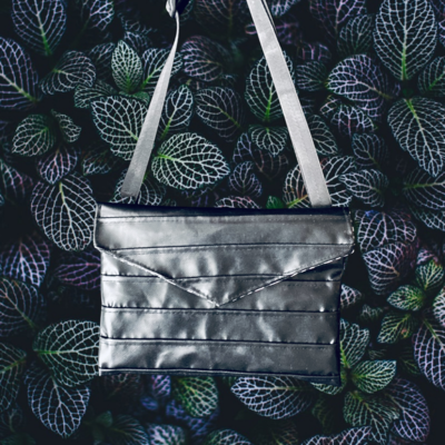 Clutch Blache Stripes Black matt