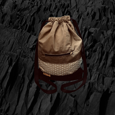 Gym Bag L Oilskin Mustard