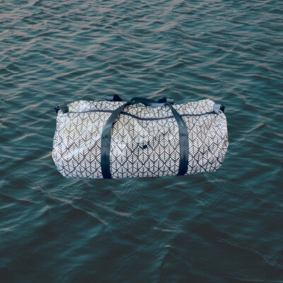 Duffle Bag S Wax Cloth Leaves