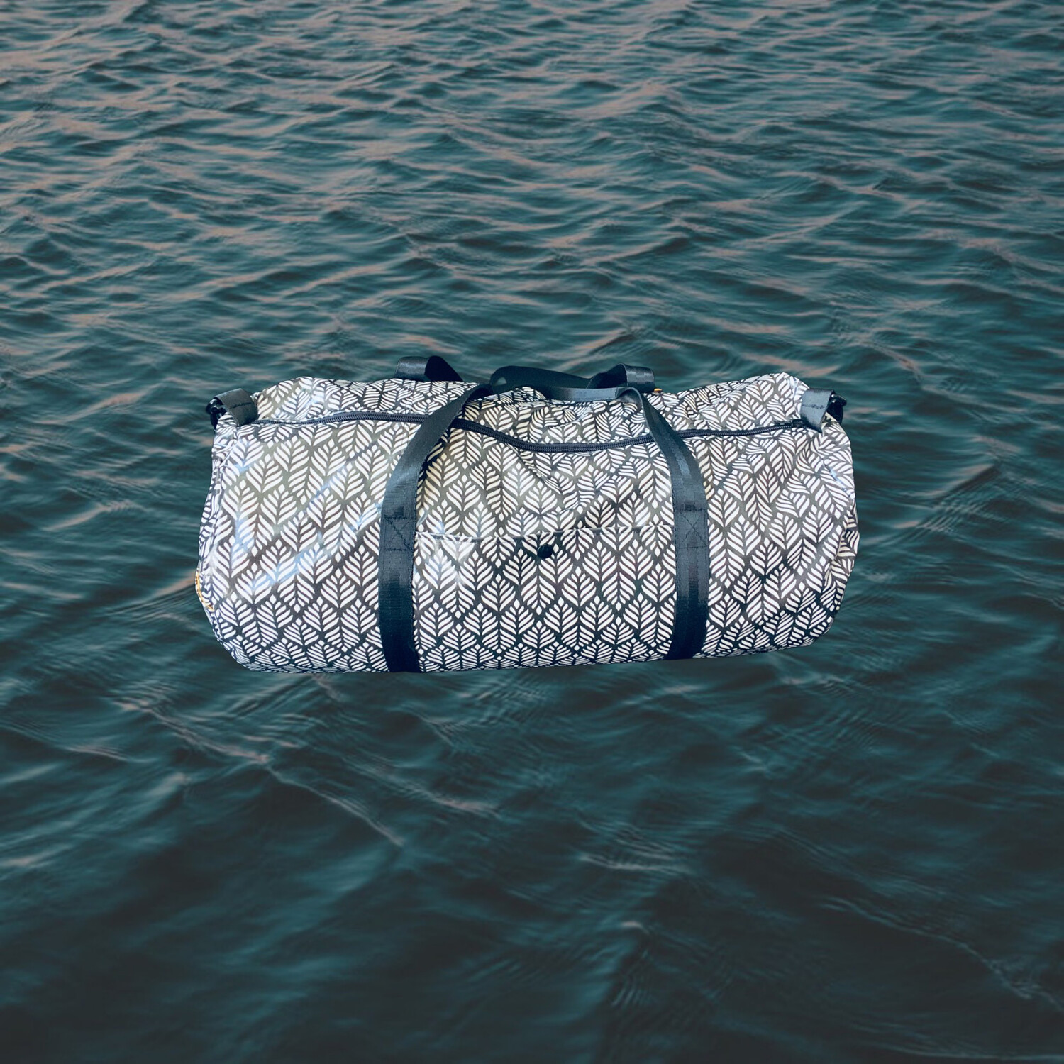 Duffle Bag S Wax Cloth Leaves