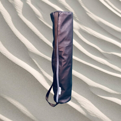 Yoga Bag Artificial Leather Dark Blue