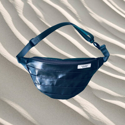 Belly Bag Blache Stripes Black