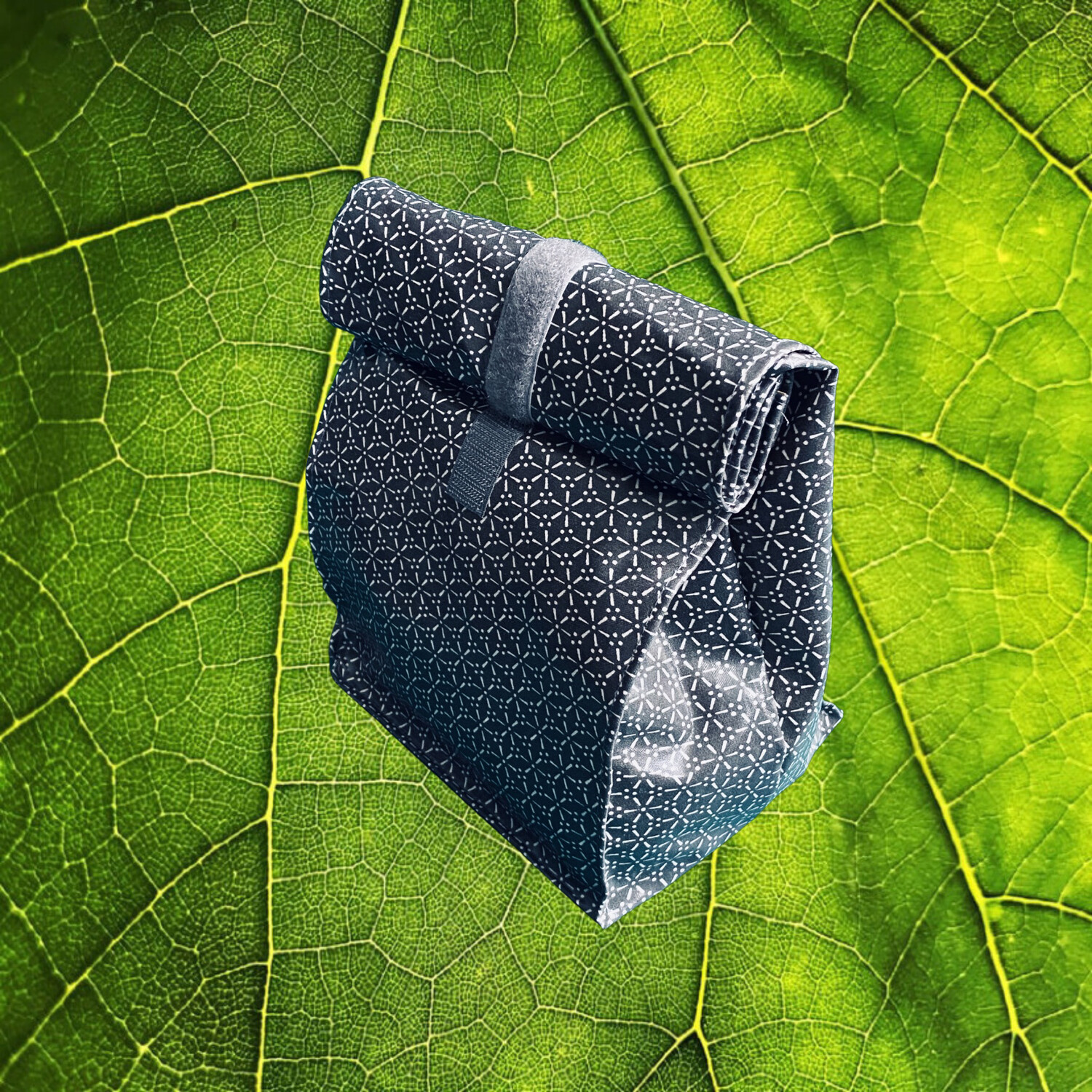 Lunch Bag Wax Cloth Graphic