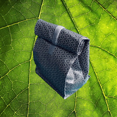 Lunch Bag Wax Cloth Graphic