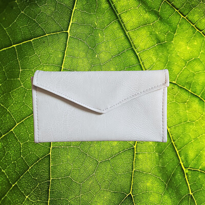 Maxi Wallet Artificial Leather Taupe