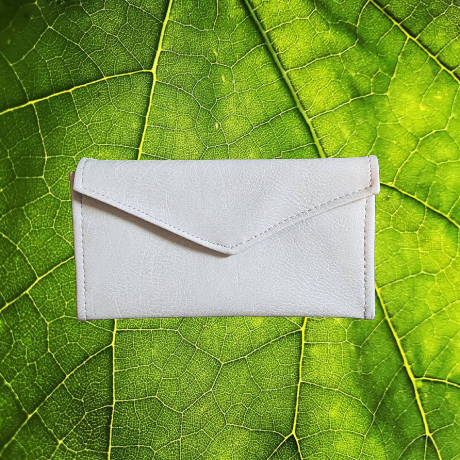 Maxi Wallet Artificial Leather Taupe