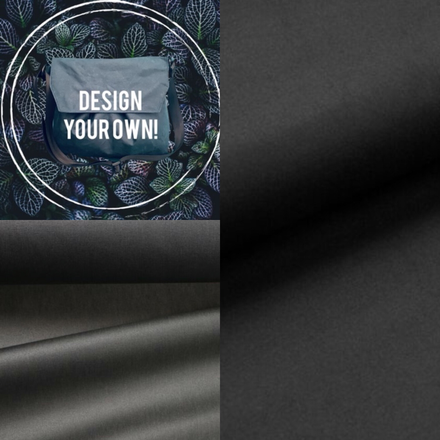 MY EMMA, OILSKIN (OUTSIDE): Black, TEFLON LAMINATED COTTON (INSIDE): Black